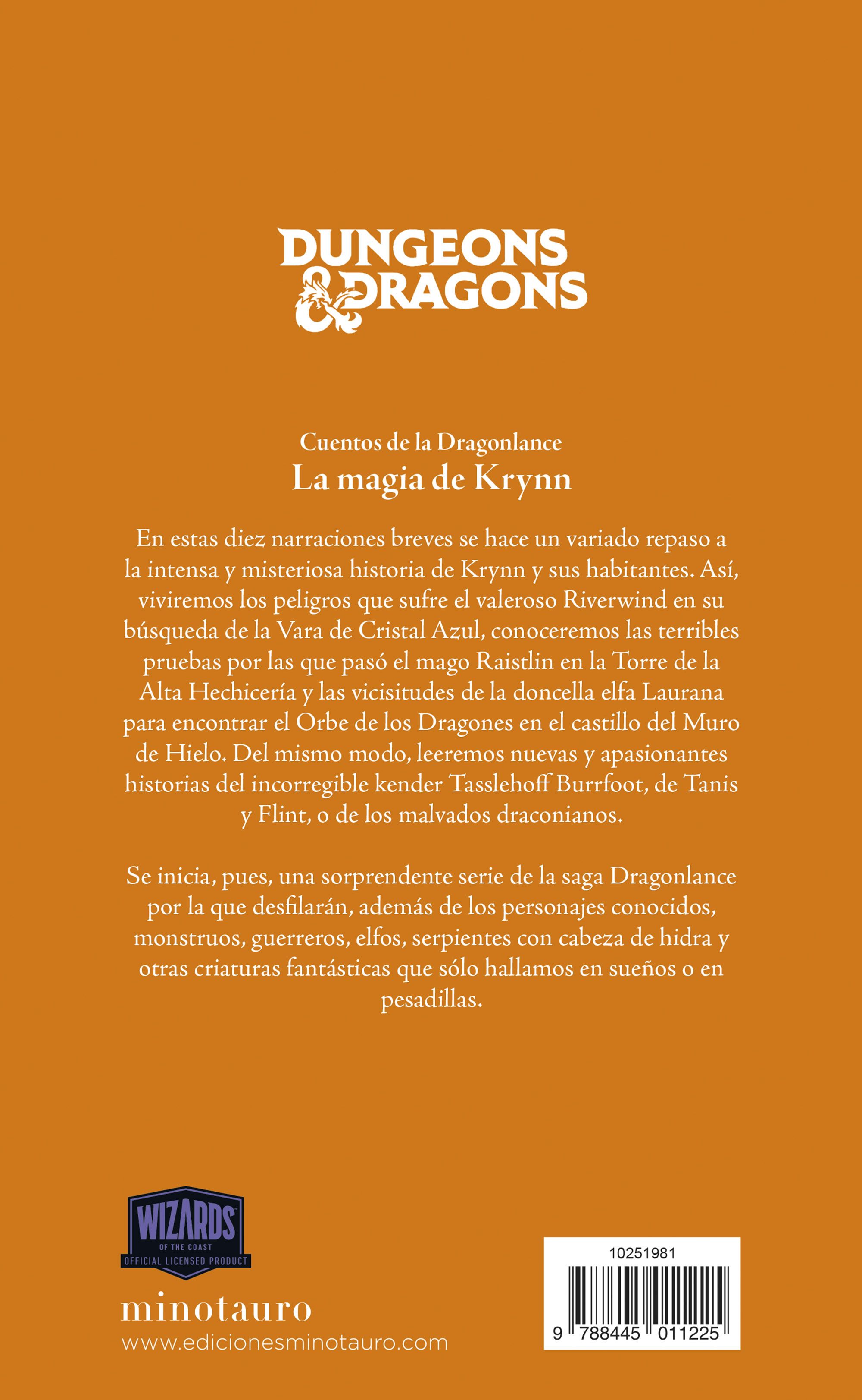 Cuentos de la Dragonlance Nº 01/06 la Magia de Krynn-1