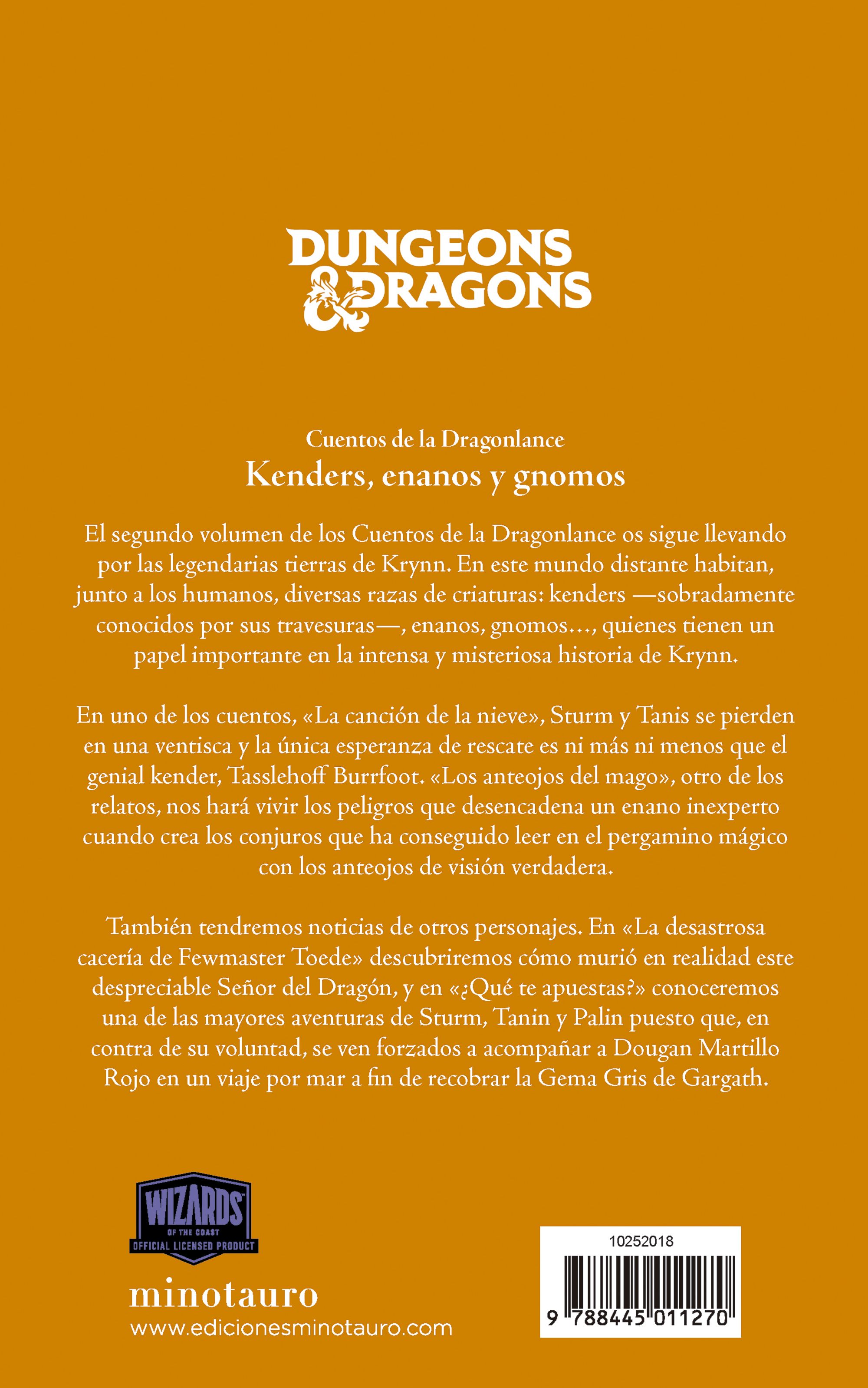 Cuentos de la Dragonlance Nº 02/06 Kenders, Enanos y Gnomos-1
