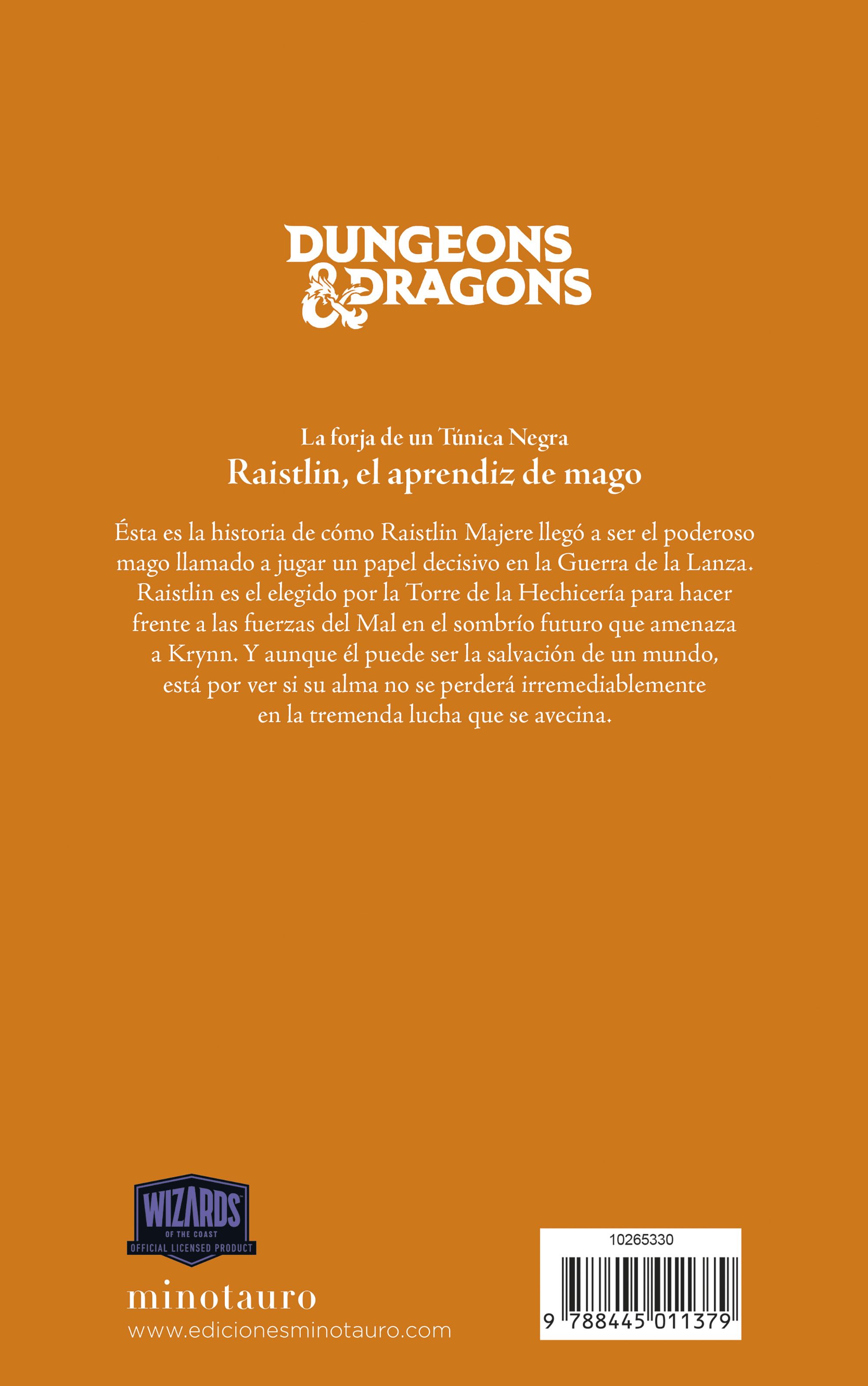 La Forja de un Túnica Negra Nº 01/02 Raistlin el Aprendiz de Mago-1