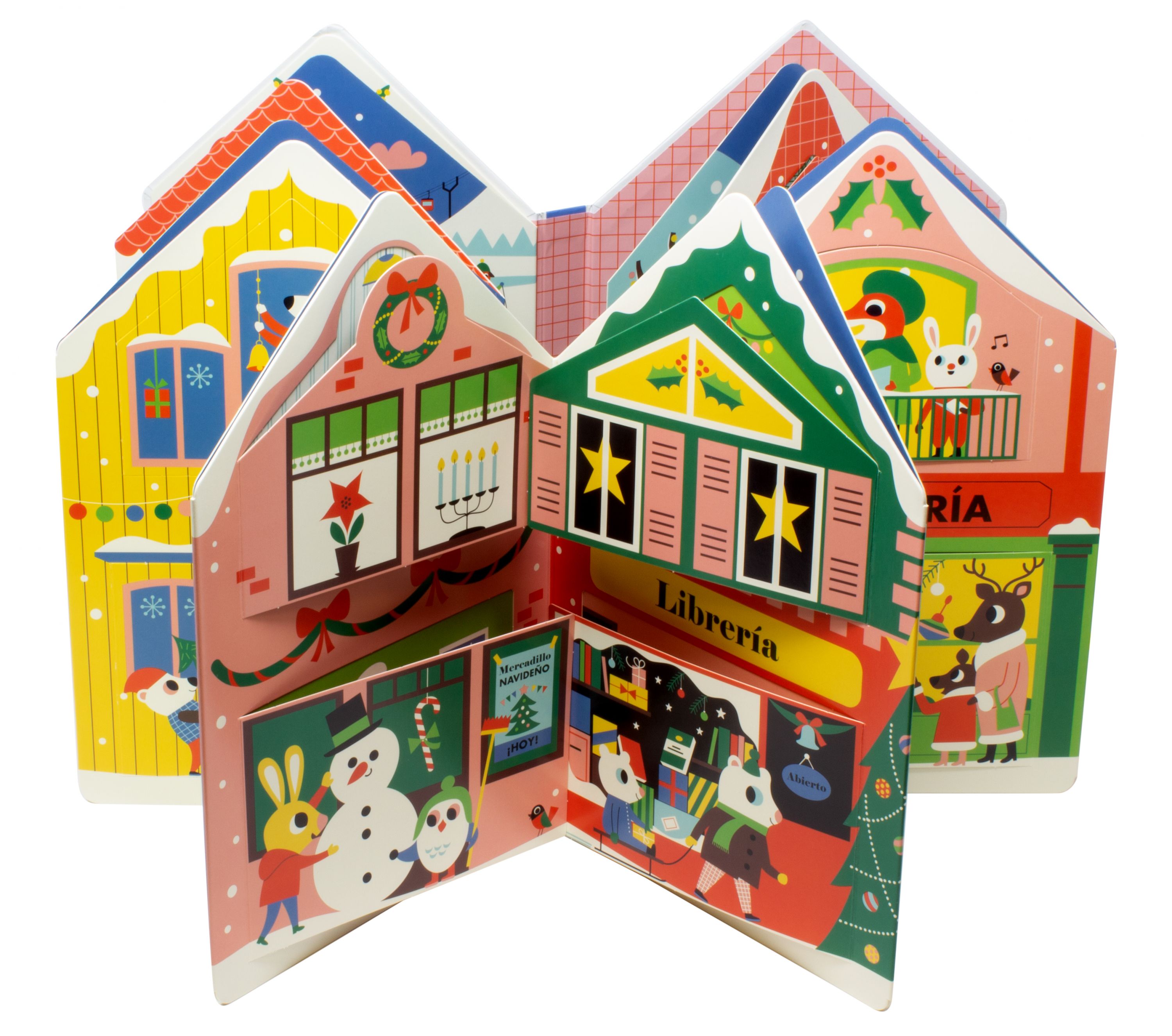 La Calle Navidad. Libro Desplegable-2