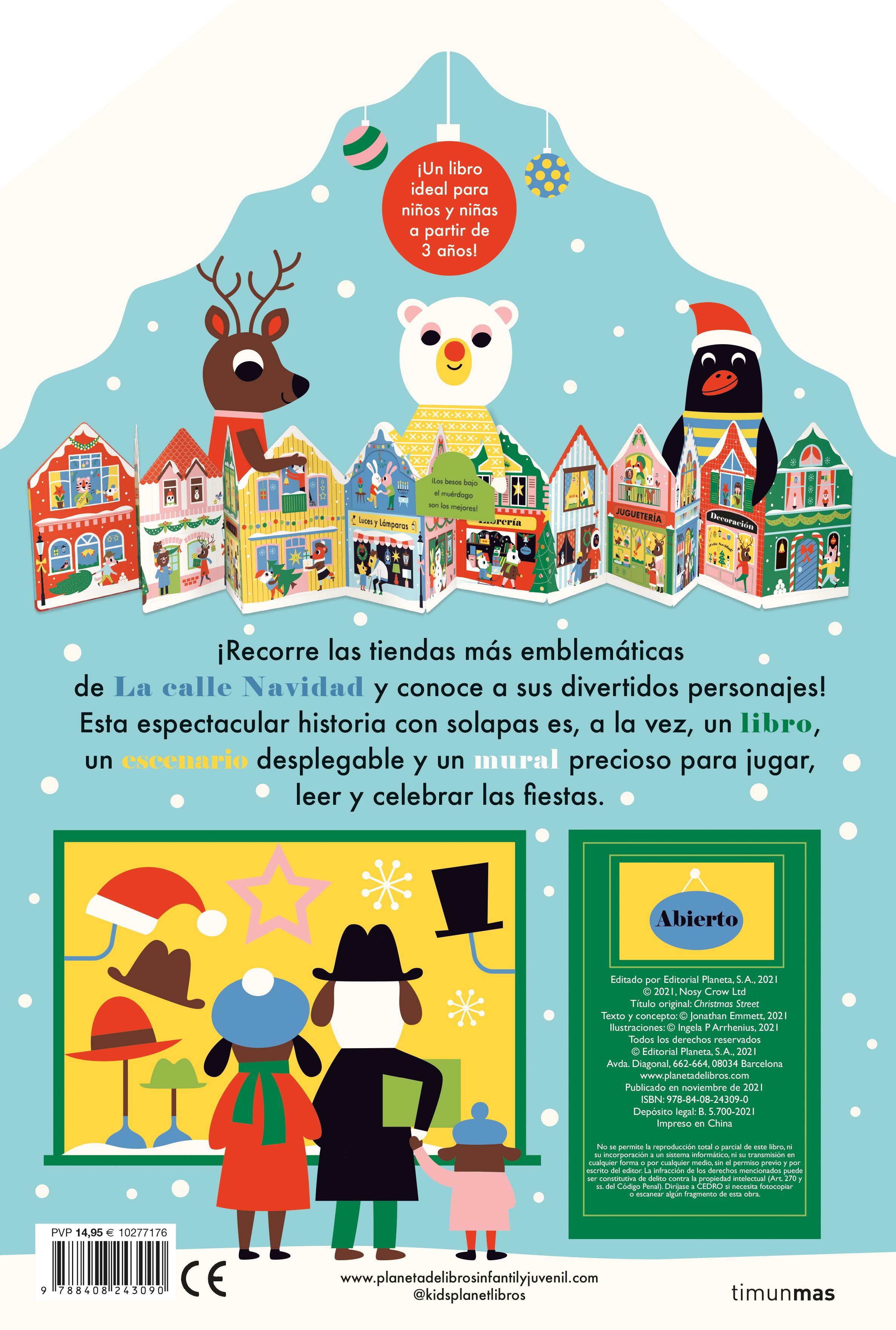 La Calle Navidad. Libro Desplegable-1