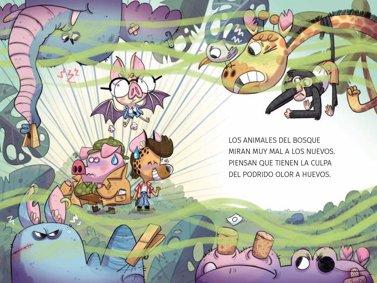 Aprende a Leer con... ¡Los Detectives Zoopencos! 1. El Monstruo del Río Nesi-5