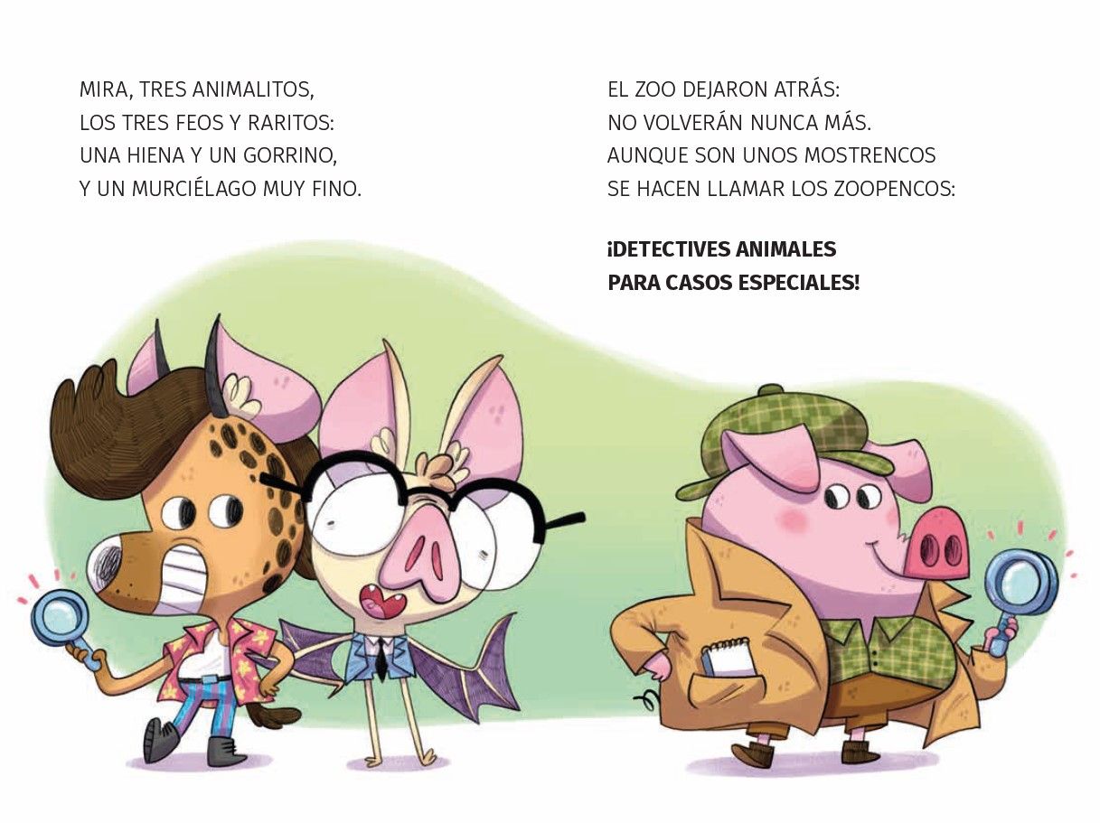 Aprende a Leer con... ¡Los Detectives Zoopencos! 1. El Monstruo del Río Nesi-2