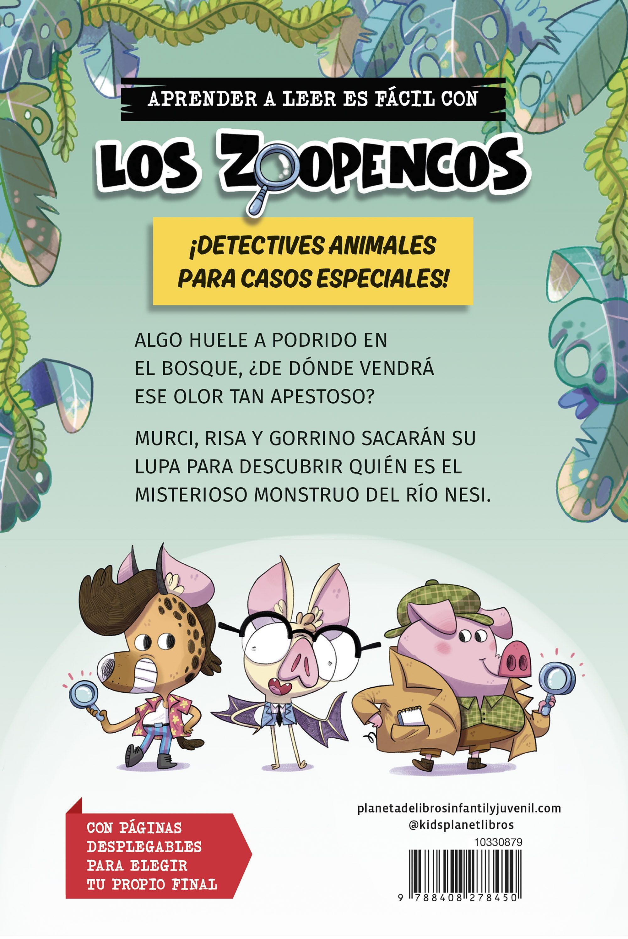 Aprende a Leer con... ¡Los Detectives Zoopencos! 1. El Monstruo del Río Nesi-1