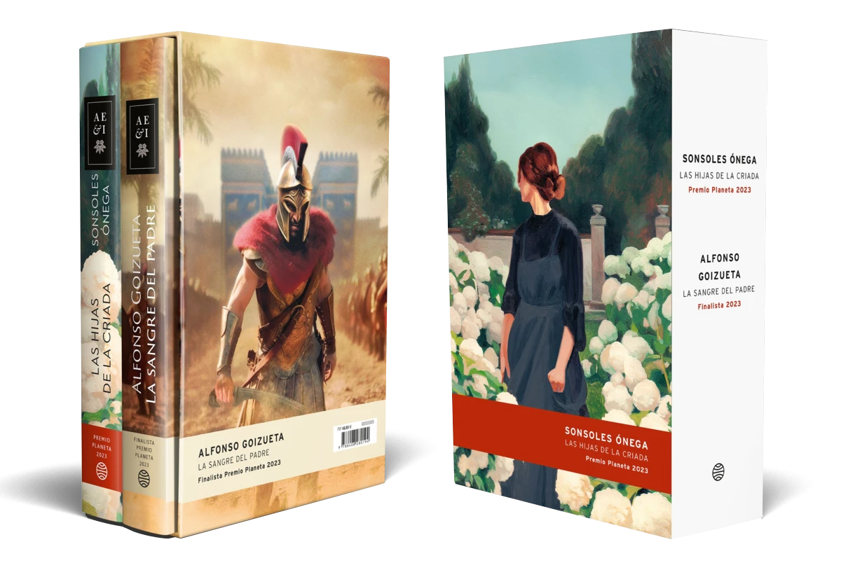 Estuche Premio Planeta 2023 (Las Hijas de la Criada + la Sangre del Padre)-1