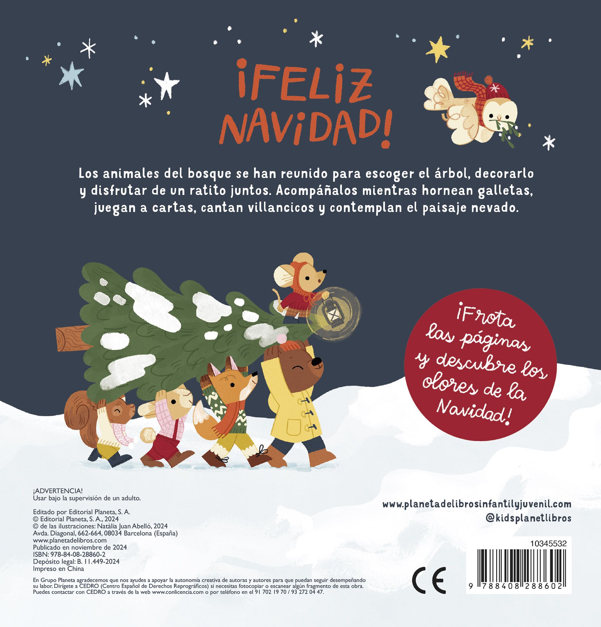 ¡Feliz Navidad! mi Primer Libro con Olores-1
