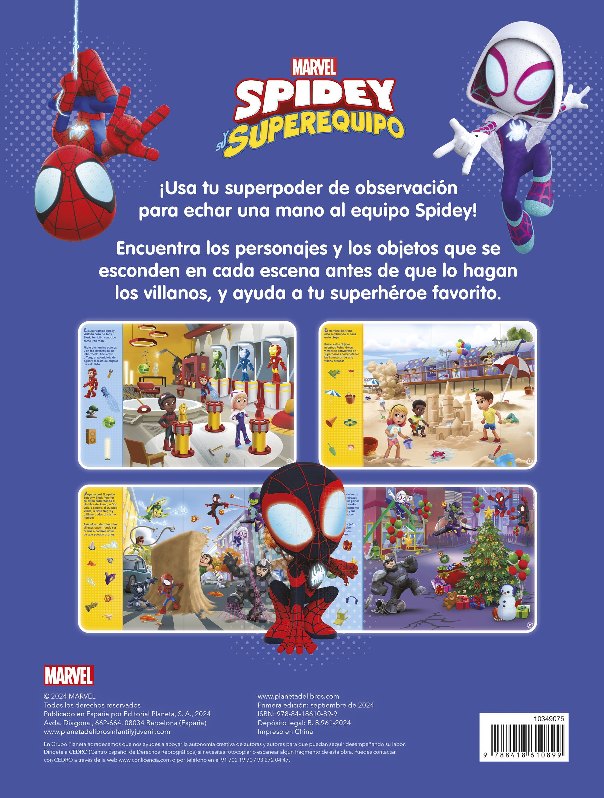 Spidey y Su Superequipo. ¿Dónde está Spidey?-1