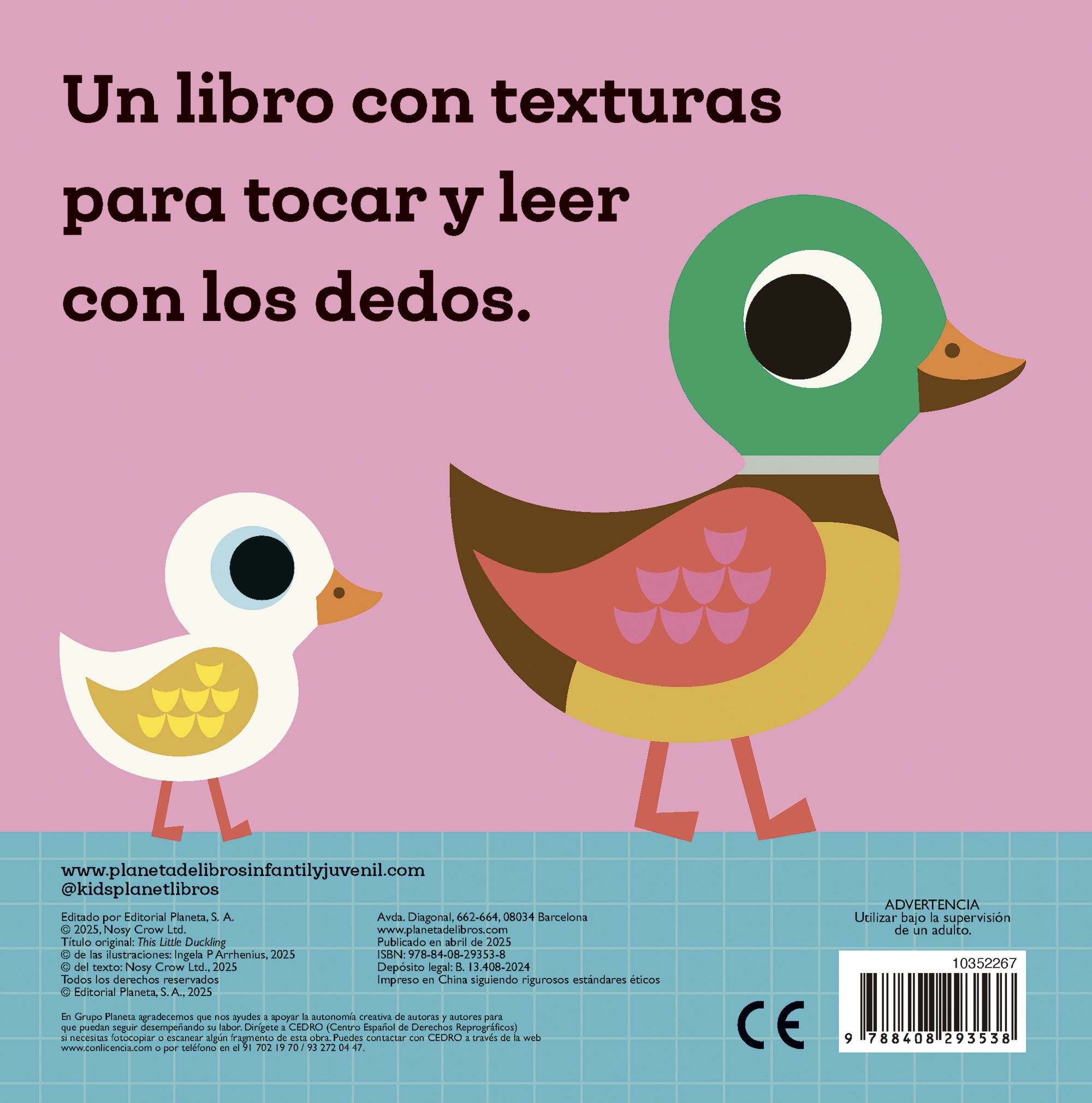 ¡Hola, Patito! Libro con Texturas-1