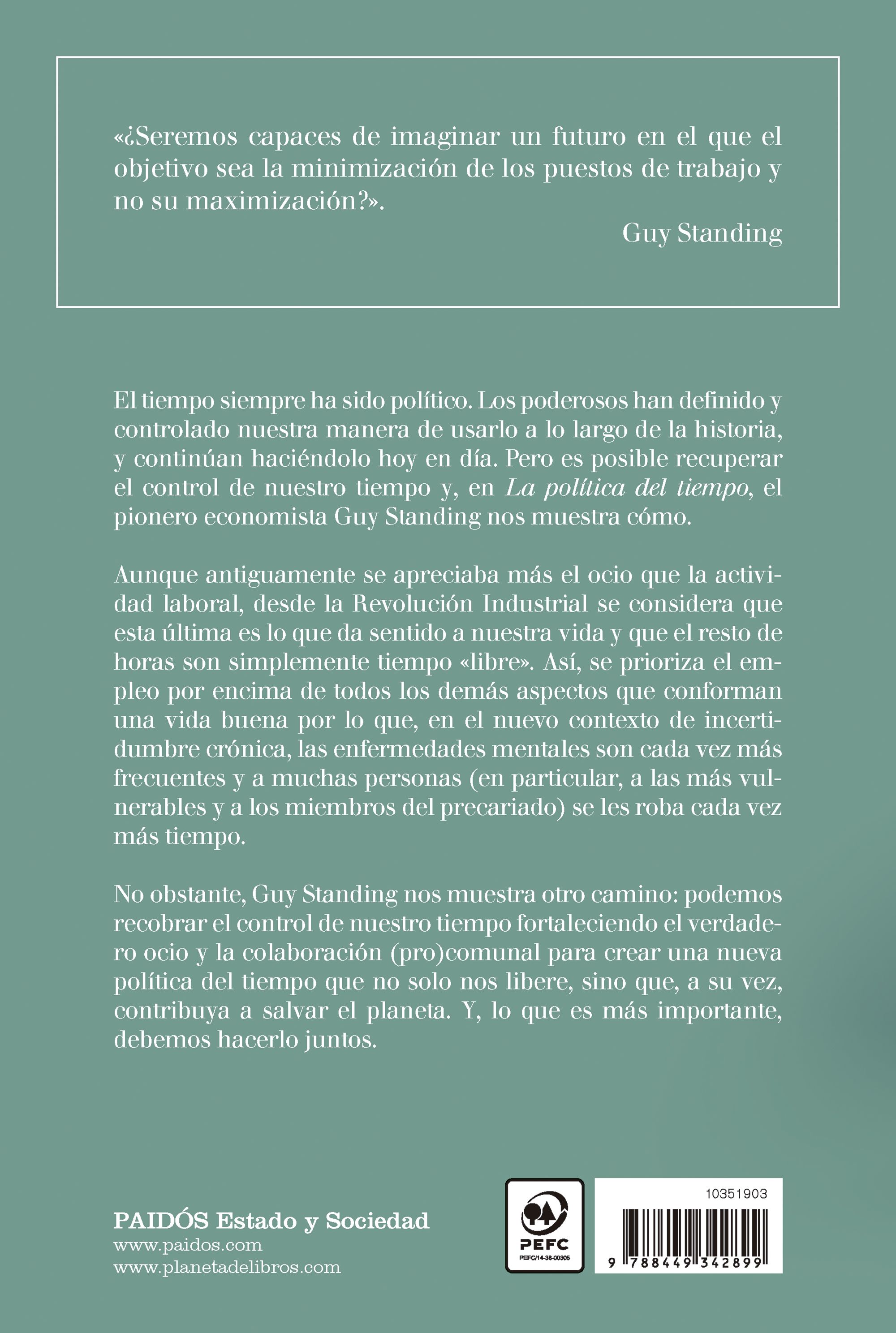 La Política del Tiempo-1