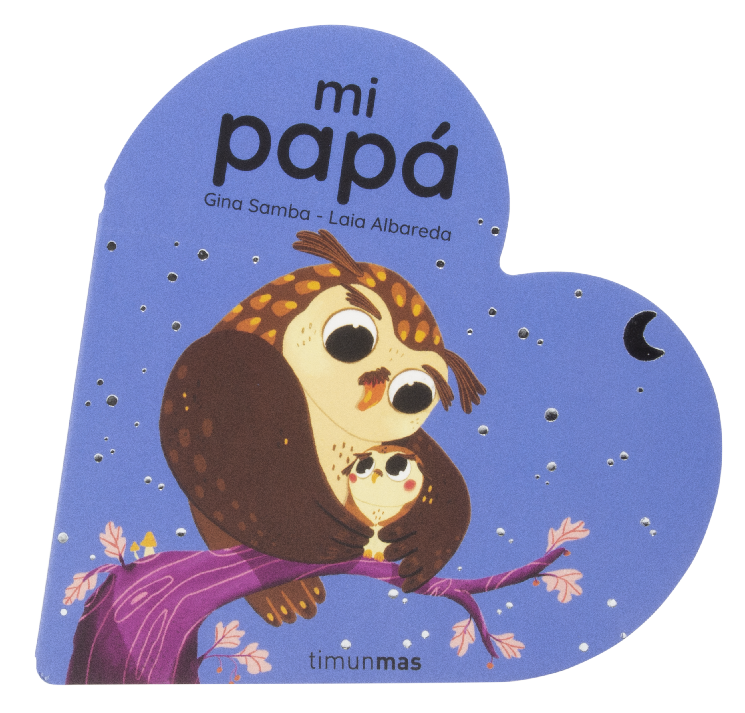Mi Papá. Libro de Cartón en Forma de Corazón-1