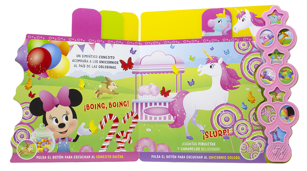 Minnie y los Unicornios. Libro con 10 Sonidos-2