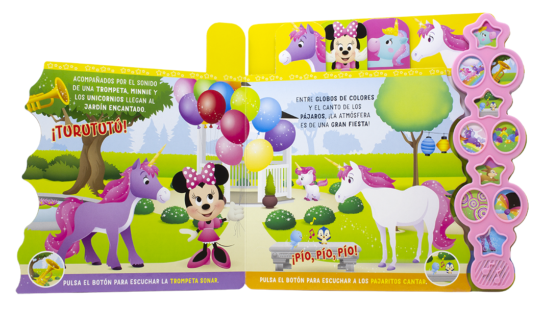 Minnie y los Unicornios. Libro con 10 Sonidos-1
