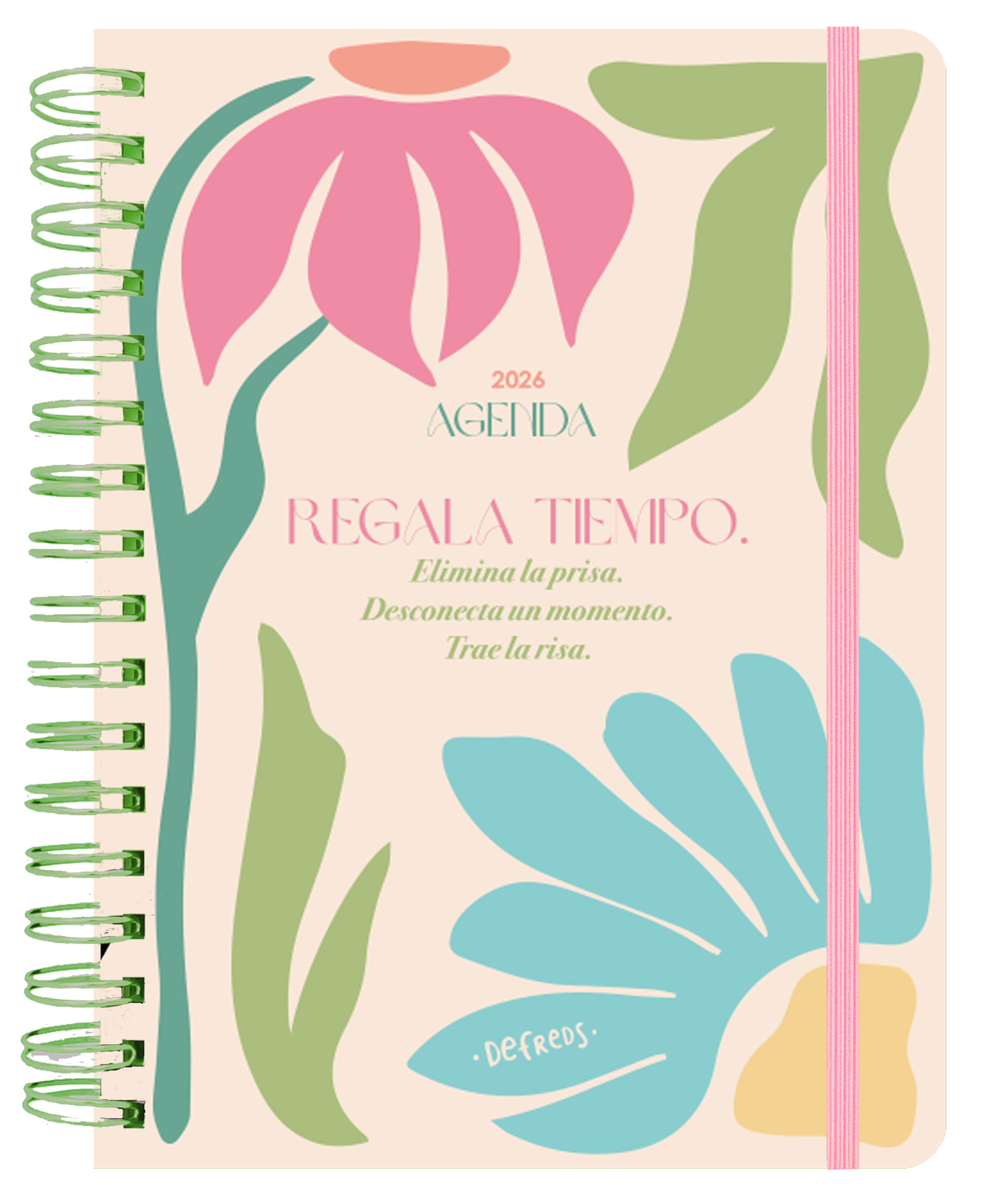 Agenda anual semanal 2026 Defreds