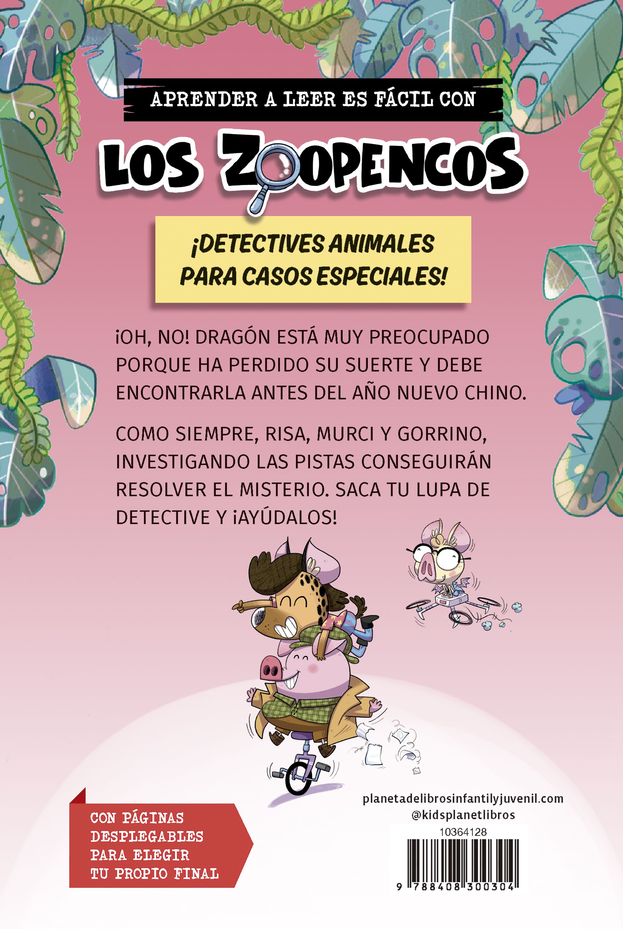 Aprende a Leer con... Los Detectives Zoopencos 6. La Suerte del Dragón-1