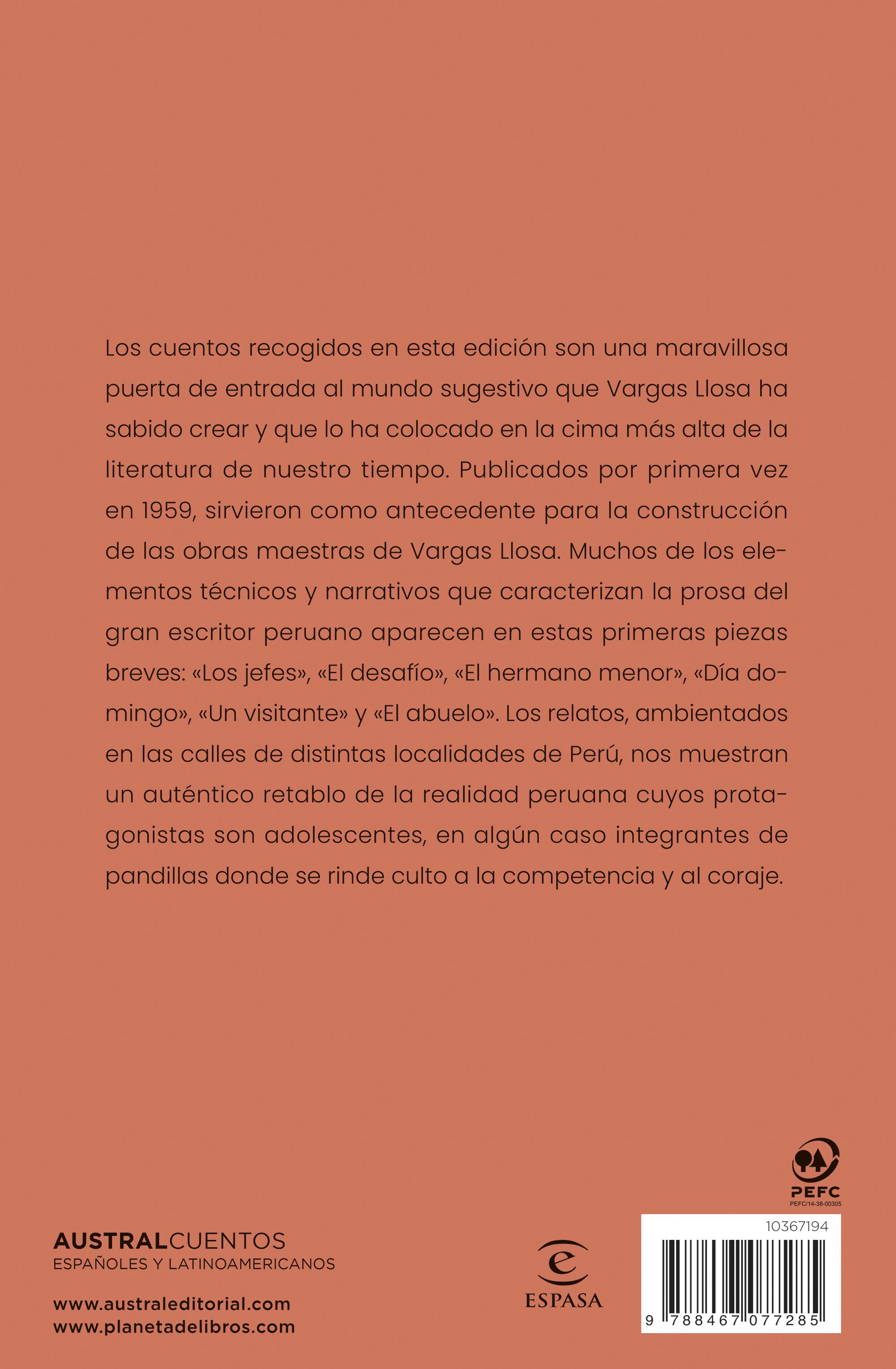 Cuentos de Mario Vargas Llosa-1