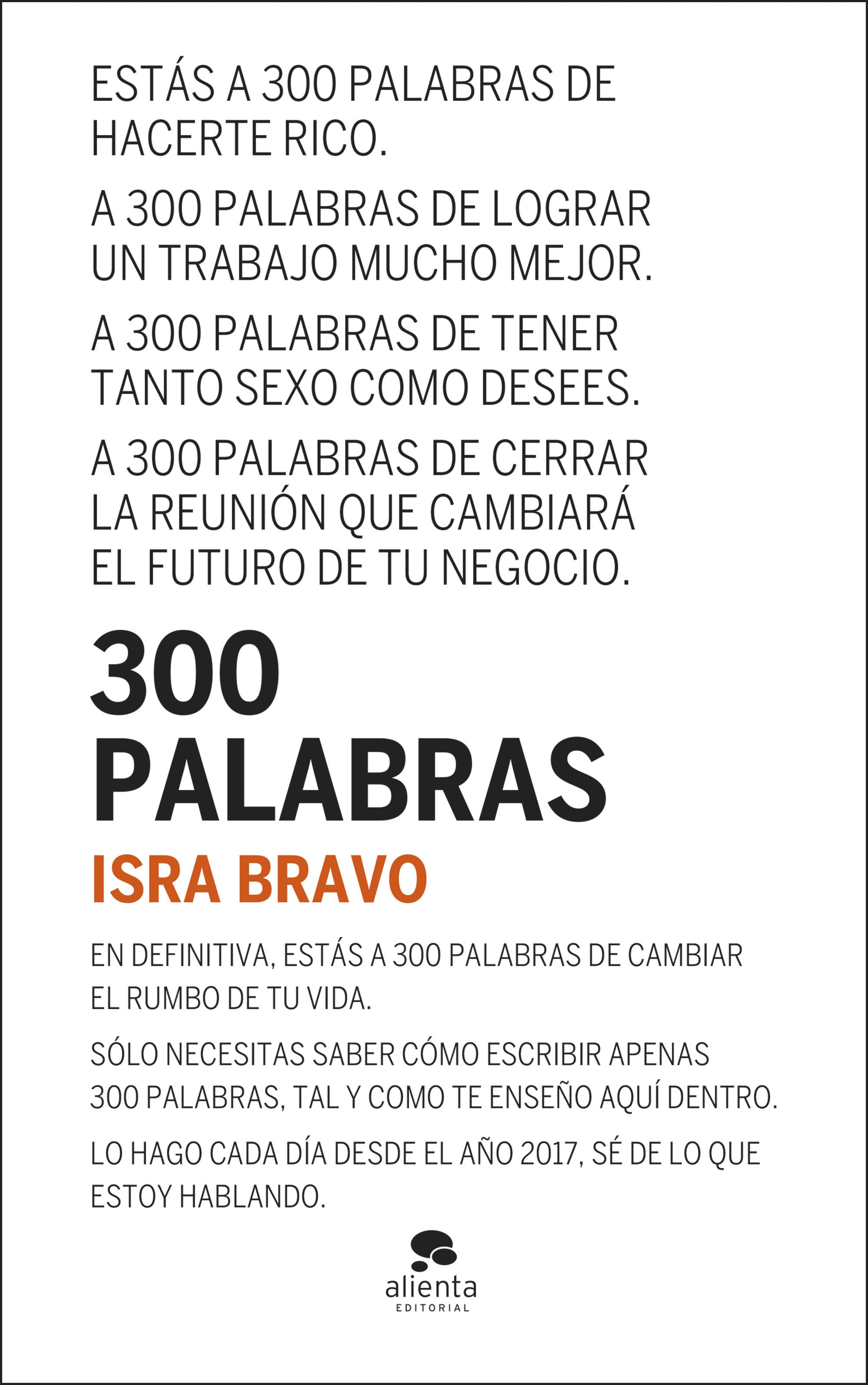 300 palabras (Edición especial firmada - Día del libro)