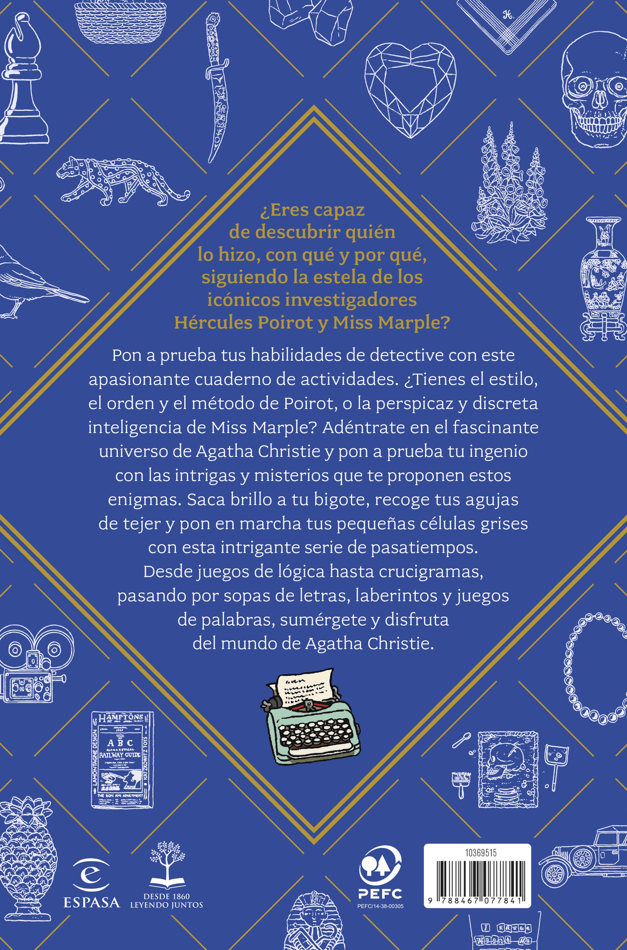 Los Casos de Agatha Christie: 100 Acertijos y un Misterio por Resolver-1