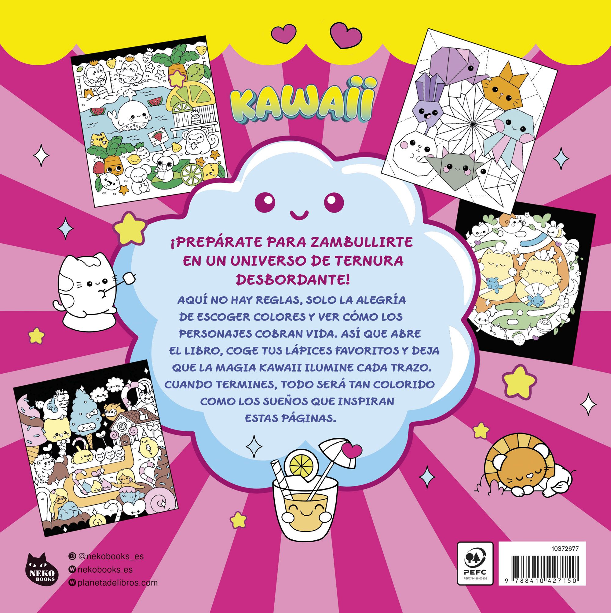 El Super Libro para Colorear Kawaii-1