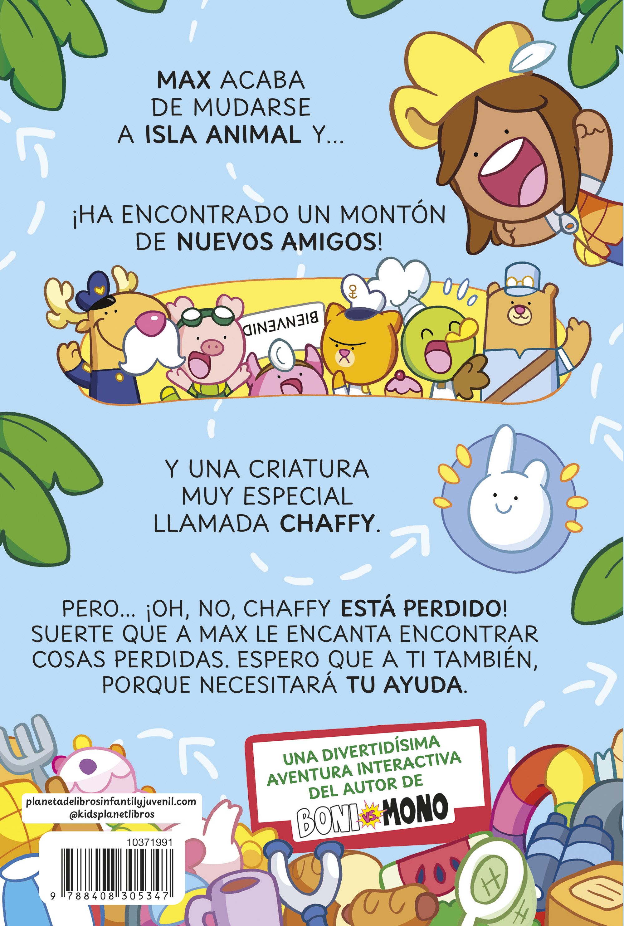 MAX & CHAFFY 1. ¡BIENVENIDOS A ISLA ANIMAL!-1