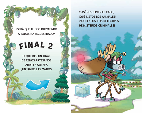 Aprende a Leer con... ¡Los Detectives Zoopencos! 9. ¡Ni un Reno Menos!-2
