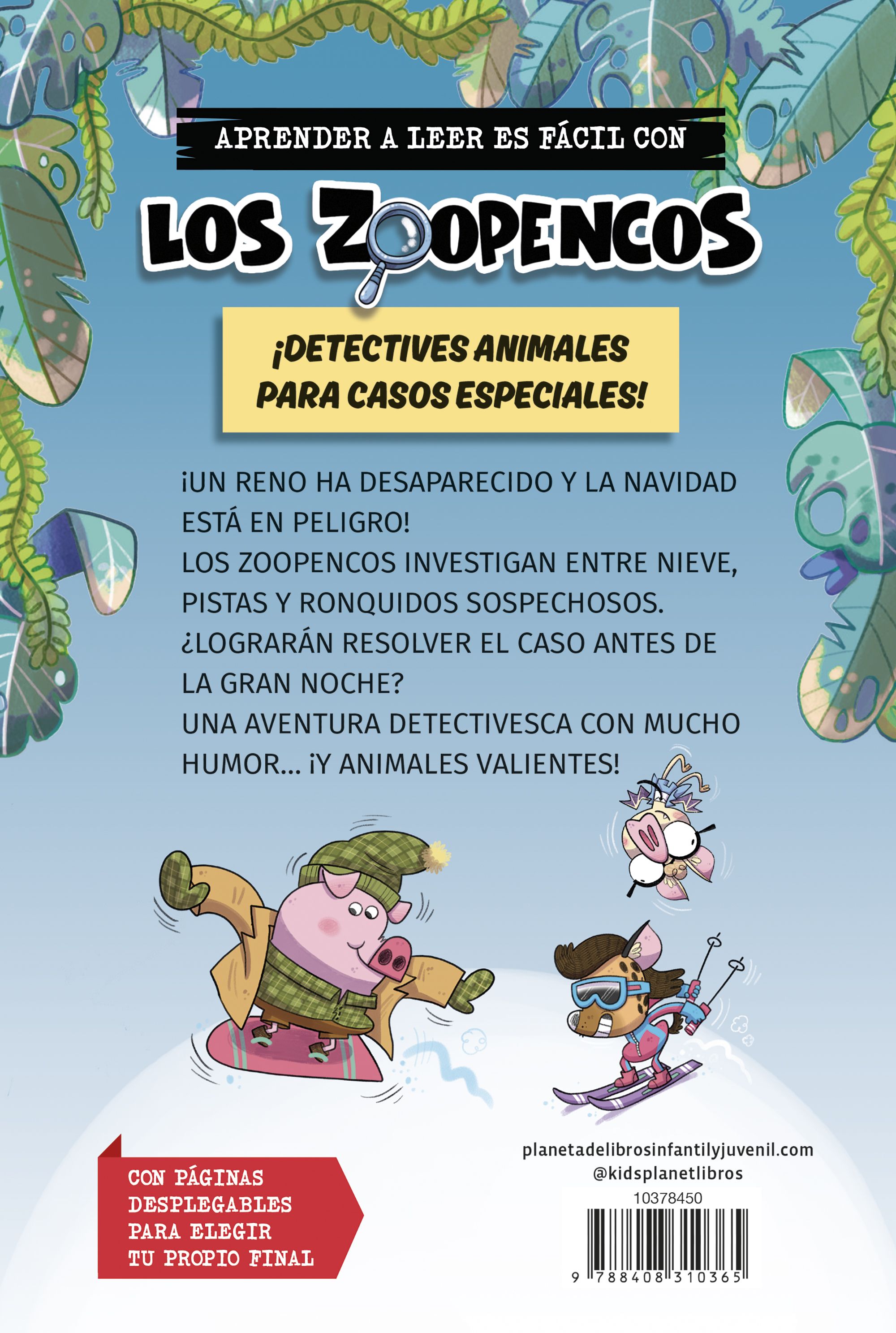 Aprende a Leer con... ¡Los Detectives Zoopencos! 9. ¡Ni un Reno Menos!-1