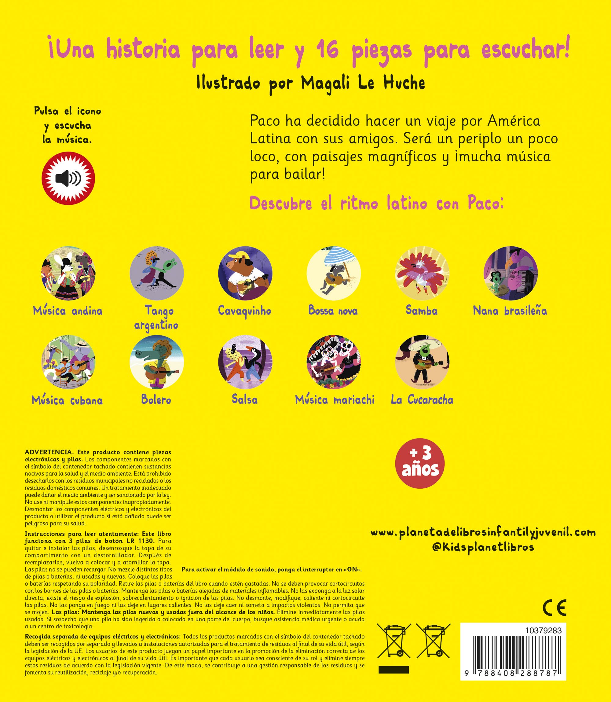 PACO Y EL RITMO LATINO. LIBRO MUSICAL-1