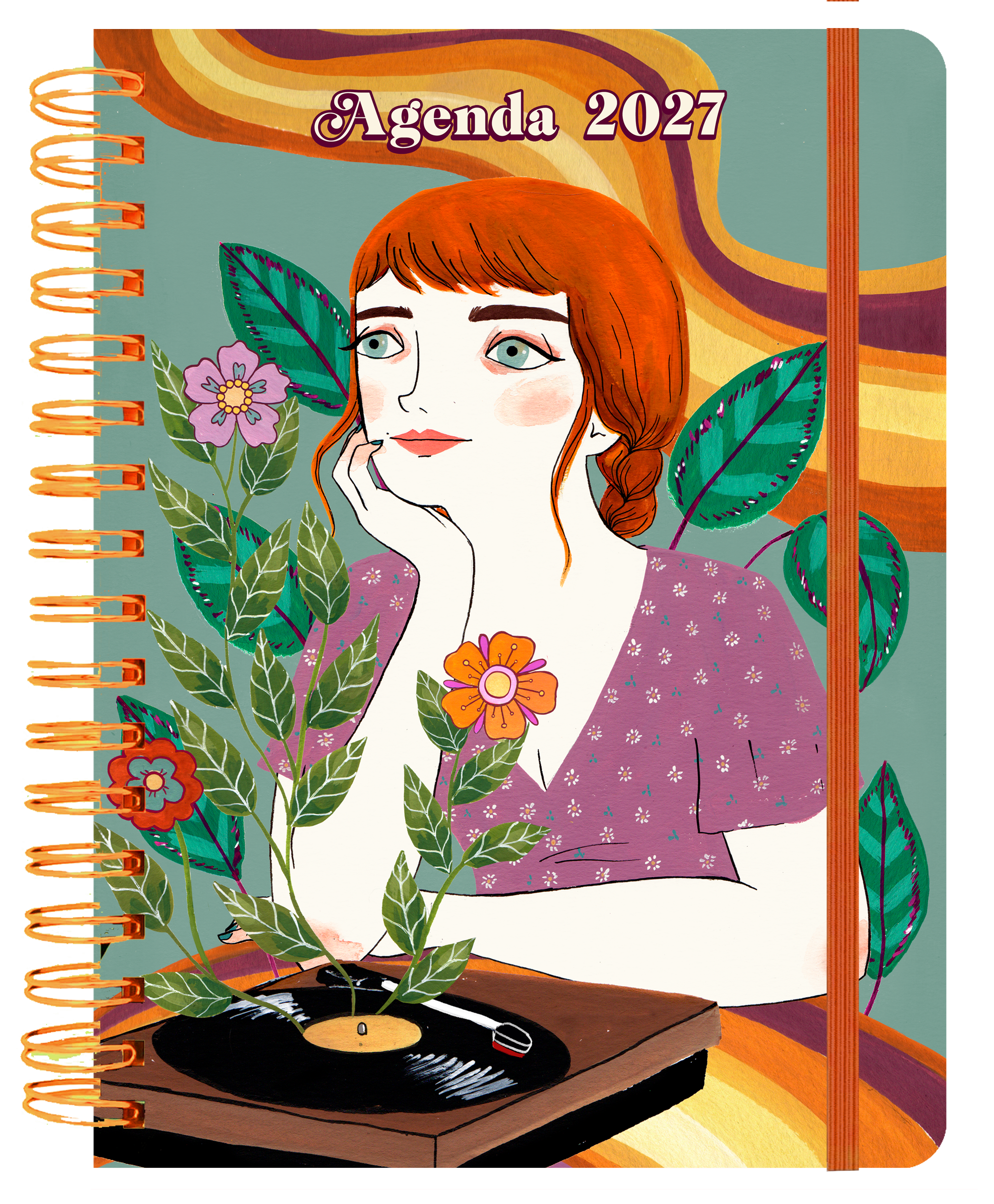 Agenda anual diaria 2027 María Hesse