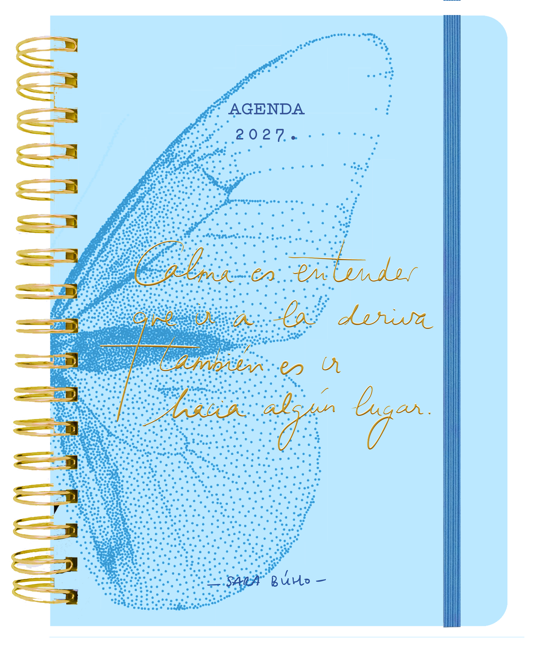 Agenda anual diaria 2027 Sara Búho
