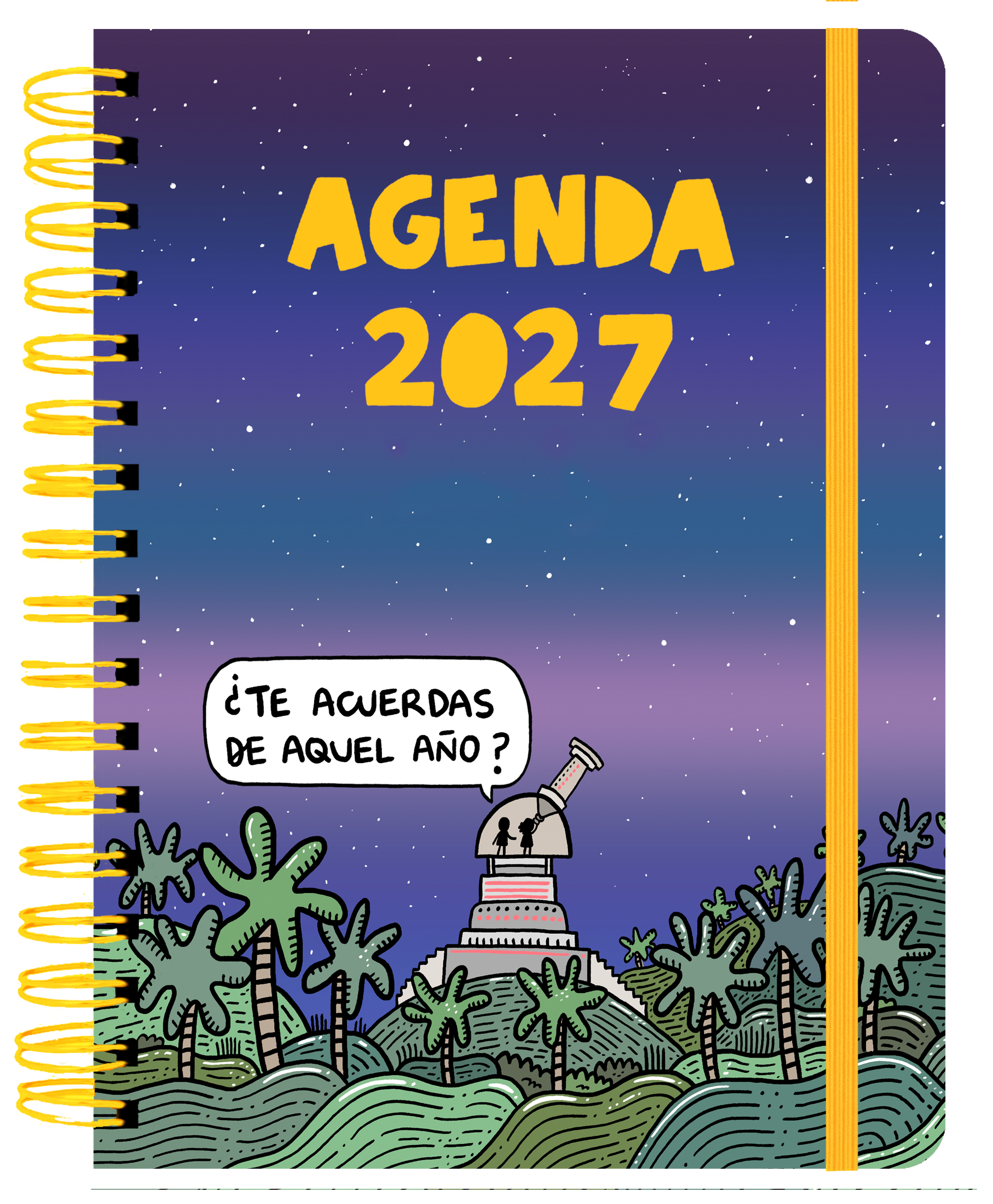 Agenda anual semanal 2027 72 kilos