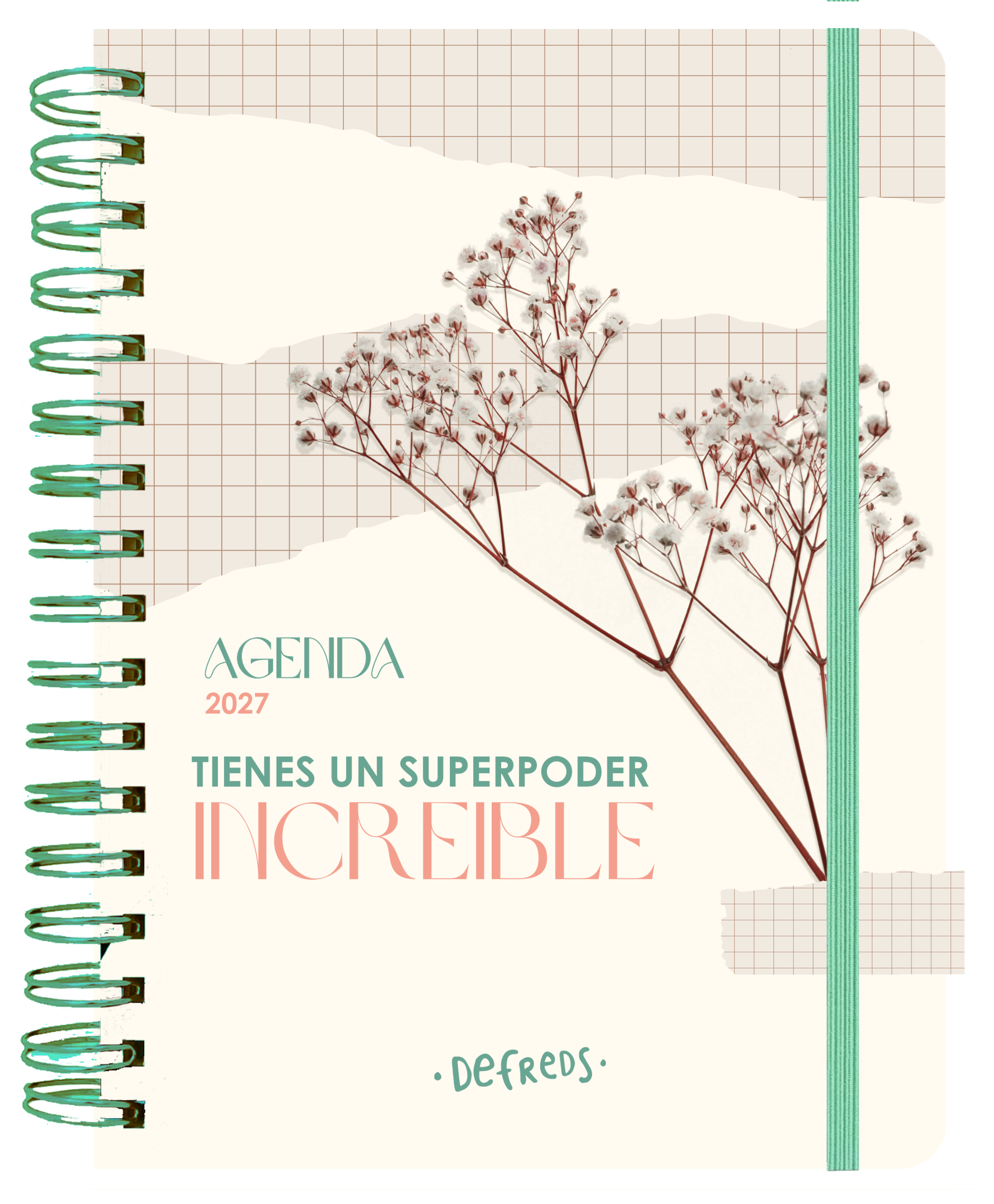 Agenda anual semanal 2027 Defreds