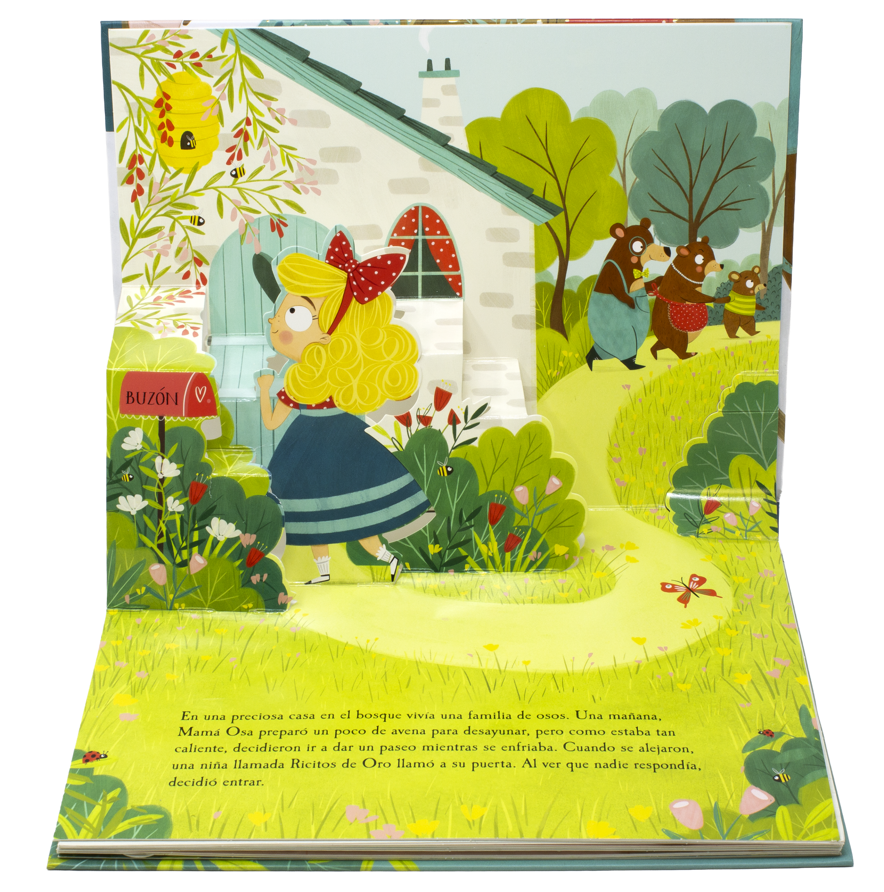 Ricitos de Oro. Cuento Pop-Up-4