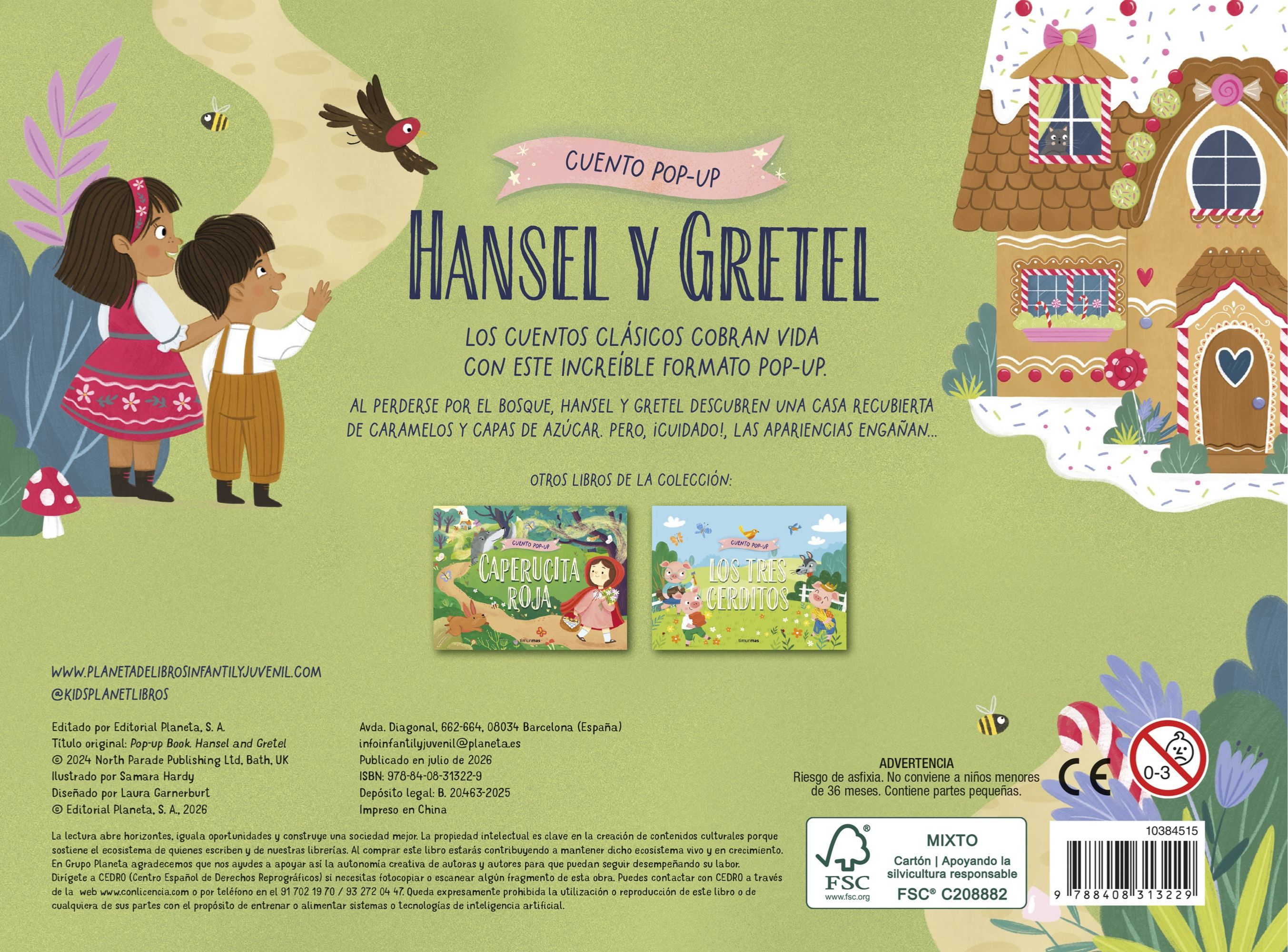 Hansel y Gretel. Cuento Pop-Up-1