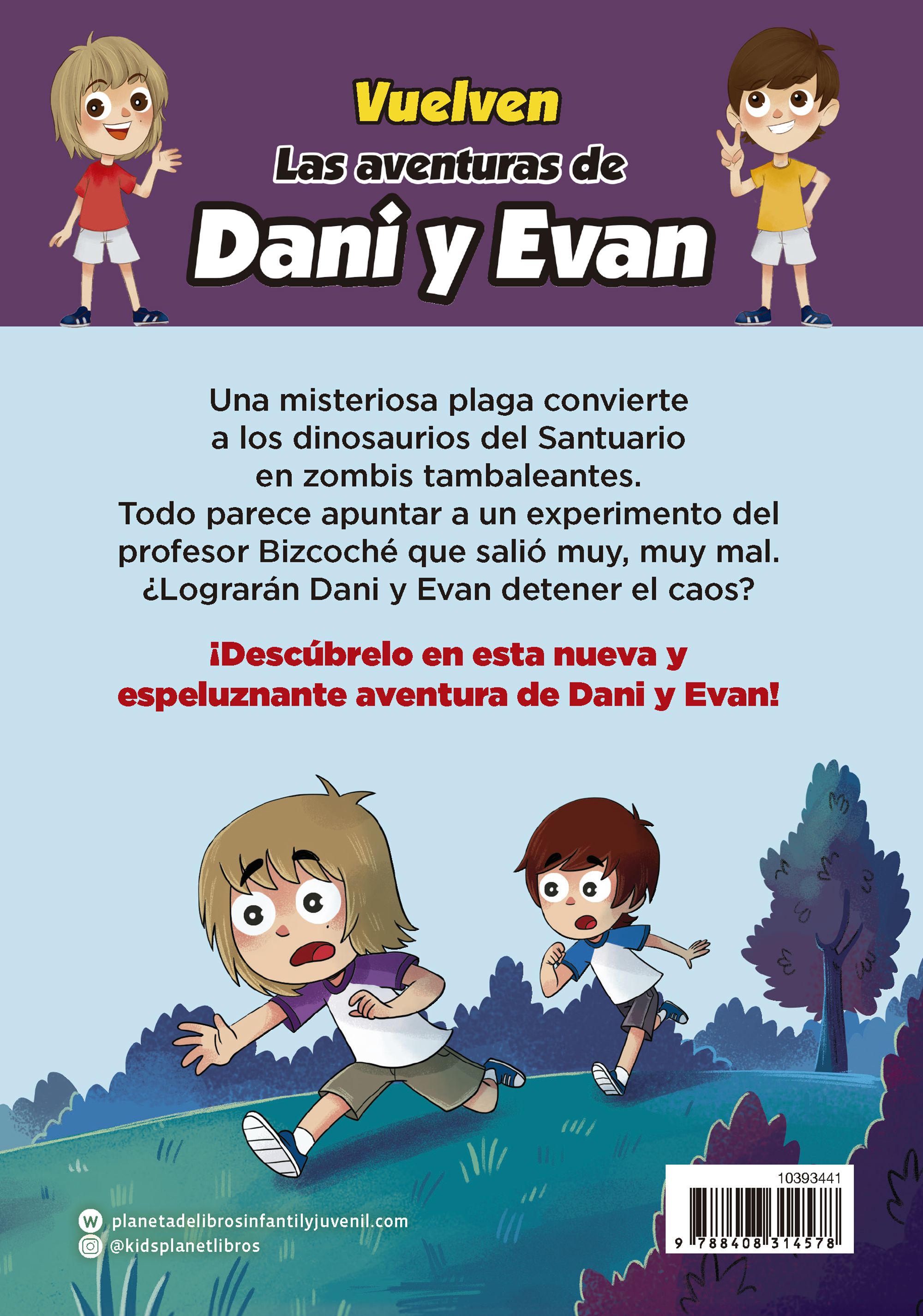 LAS AVENTURAS DE DANI Y EVAN 14. INVASIÓN DINOZOMBI-1