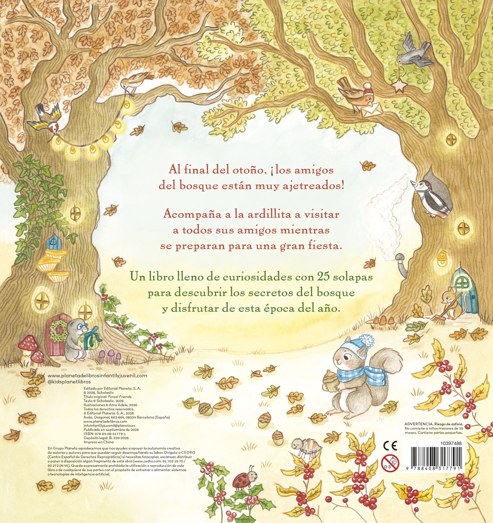 Los Amigos del Bosque. Libro con Solapas-1