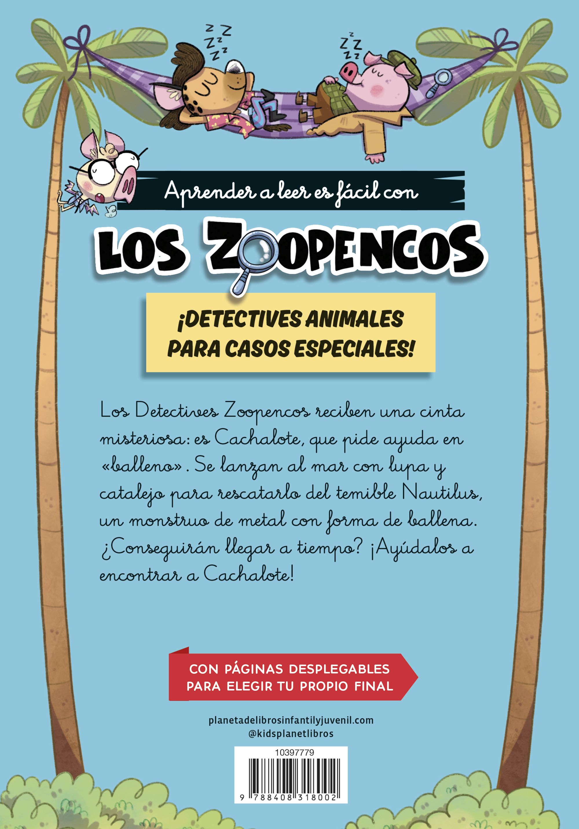 APRENDER A LEER CON... LOS DETECTIVES ZOOPENCOS. LETRA LIGADA 1. AVENTURA ZOOBMA-1