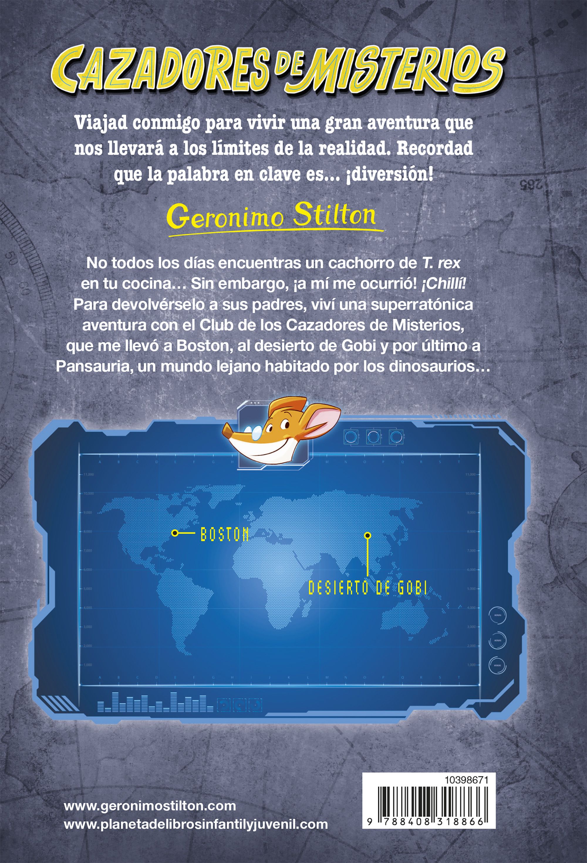 CAZADORES DE MISTERIOS 3. EL REGRESO DE LOS DINOSAURIOS-1
