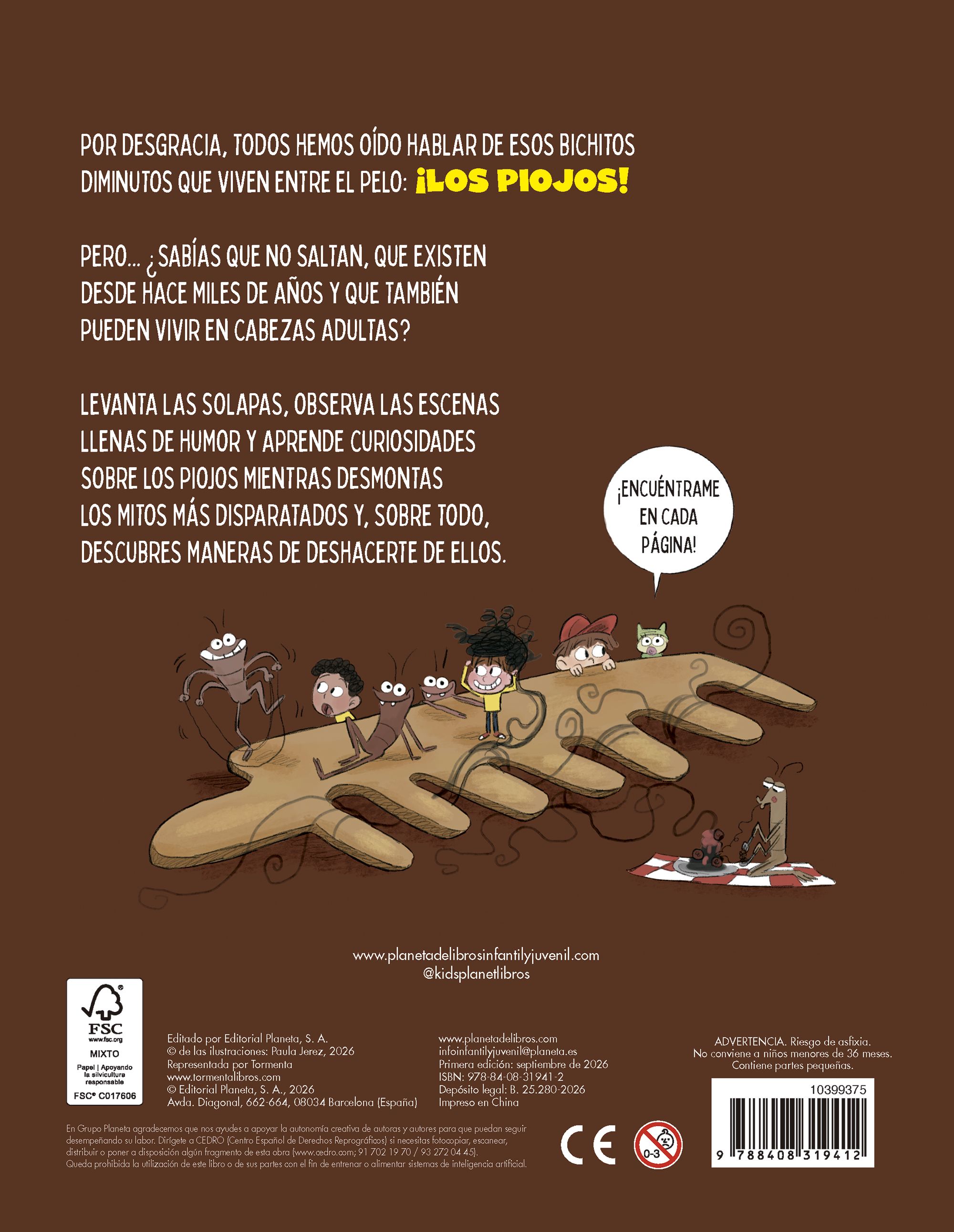 ¡Piojos! Libro con Solapas-1