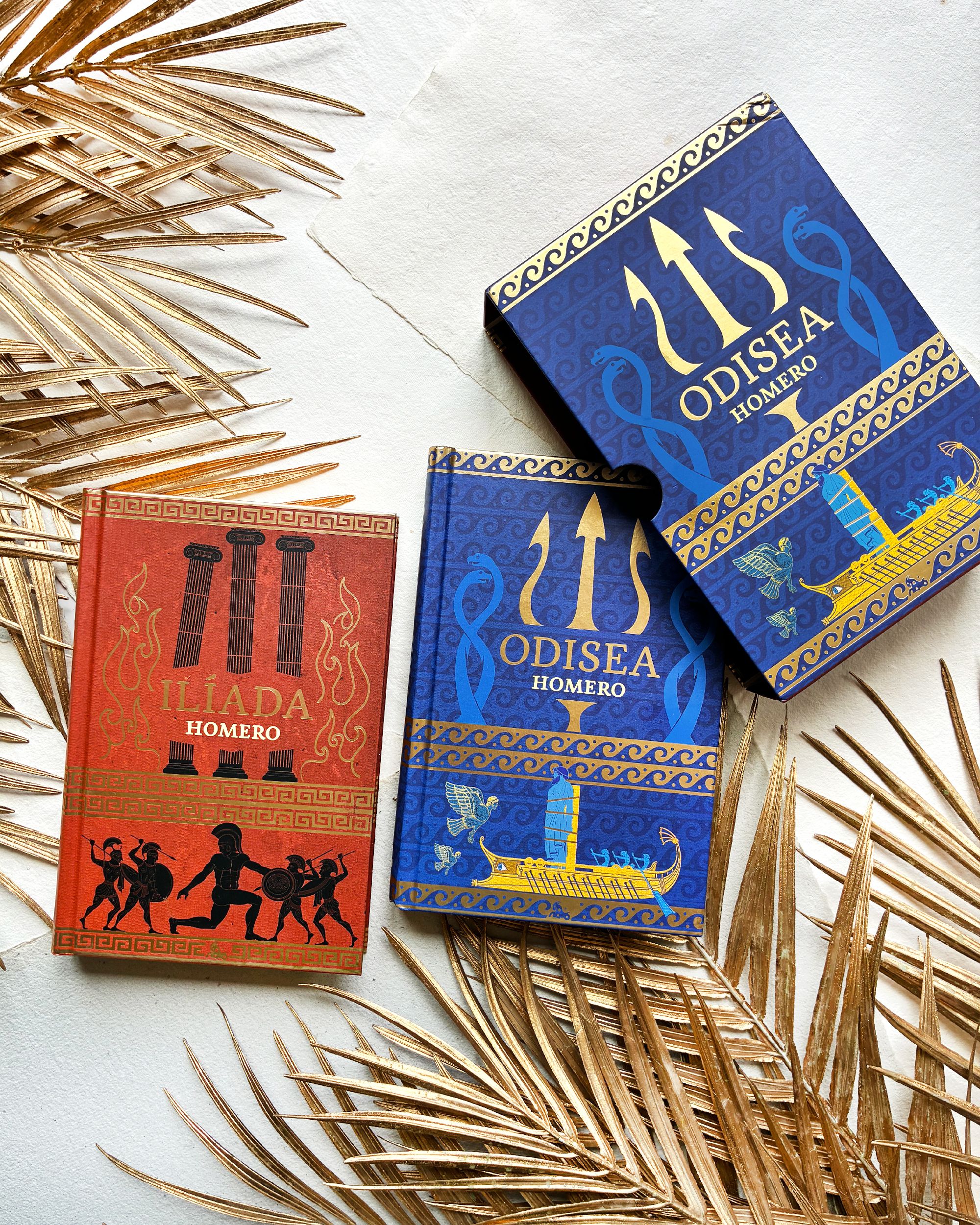 Estuche Ilíada & Odisea. Edición Limitada con Cantos Decorados-3